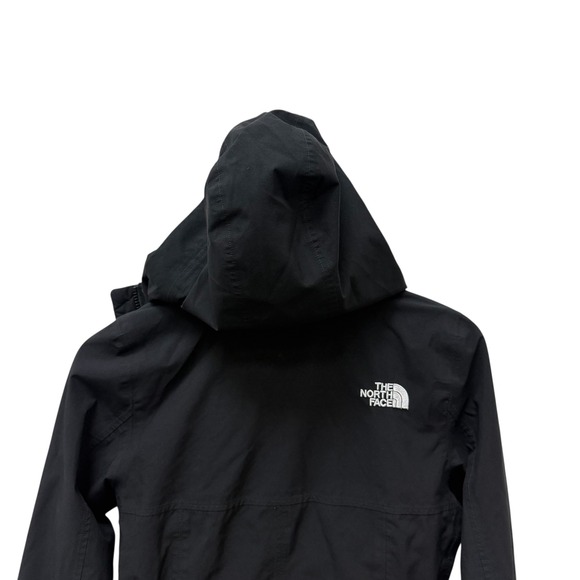 The‎ North Face Women Black Hooded Rain Jacket Water Repellent Size XS - Picture 6 of 9